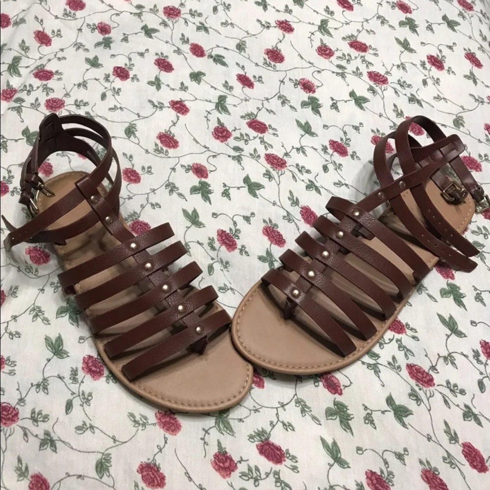 Brown sandals